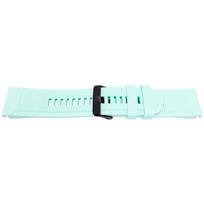 Bracelet - MY-MONTRE - 26mm pour Garmin Fenix - Silicone - Vert clair - Clip à ressort žalia
