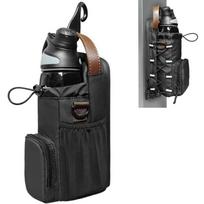 Magnetic Gym Crossbody Bag - Water Bottle Holder with Phone Pocket & Key Clip (Fitness Essentials Organizer for Men/Women)