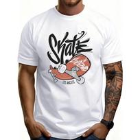 European sizes Casual Streetwear Style Men'S T-Shirt Skateboard Los Angeles Graphic Design Summer Wear for Skate Enthusiasts S balta