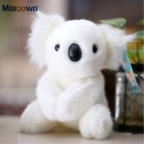 13/17cm Super Mieli Maži Koalos Meškiuko Pliušiniai Žaislai Iškamša Nuotykių Koala Lėlė Gimtadienio Kalėdų Dovana Vaikams 13cm balta