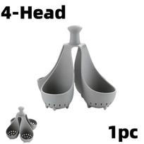 1/2PC Silicone Egg Boiler Rack 4/6 Hole Egg Cooker High-Temperature Resistant Eggs Boiler Family Breakfast Kitchen Tools