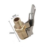 Seal-Lock Tire Inflator - Brass Valve Connector for Car/Truck, Anti-Leak Air Chuck with Stonego Grip Tech auksas