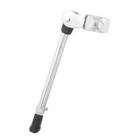 Bike Kick Stand Cycle Adjustable Alloy Foot Heavy Duty Prop Bicycle Mountains Sports Black Silver sidabras