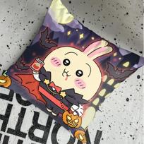 Kawaii C-Chiikawas Home Decorations Christmas Pillow Covers Decorative Luxury Decoration Living Room Sleeping Pillows Cover Sofa Peach skin 18*18(CM)-1Pcs