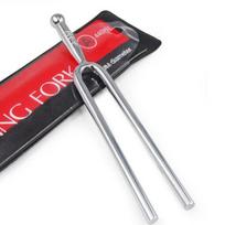 Medical Tuning Fork 440Hz A Tone Stainless Steel Violin Tuner Hammer Healing Sound Percussion Instrument Part Musical Instrument sidabras