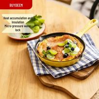 Buydeem 18CM Cast Iron Frying Pan