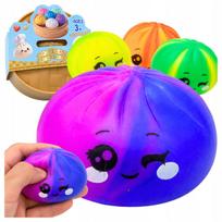 Antistresinis gniužalas Koldūnas Squishy 10 Cm Vaivorykštė Fade Paslaptinga Spalva
