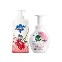 Safeguard Red Pomegranate Shower Gel & Dettol Floral Hand Wash Set
