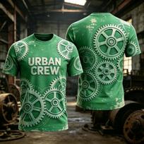 Summer Iraq Men's 3D T-Shirt Printed Football Jersey Loose Fashion Printed Casual Women's Short Sleeve Men's Sports T-Shirt XXXL