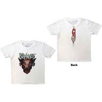 Slipknot Kids TShirt Infected Goat (Back Print) (1112 Years) S white