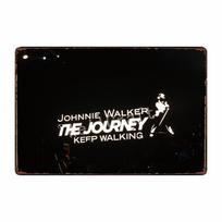 WellCraft  johnnie whisky Metal Sign Wall Plaque Painting FG 20x30cm（7.8x11.8inch）