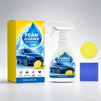 Hikmarion Foam Cleaner Multi-Purpose Cleaning Spray for Home Kitchen One Size geltona