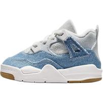 (TD) Air Jordan 4 Retro 'Denim Worn Blue' Baby IB6714-100 EU 17