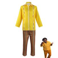 Félix Madrigal Shirt Pants Outfit Encanto Theme Halloween Suit For Boys S geltona