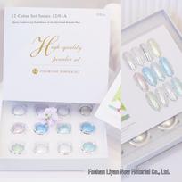 12-Color Hailey Sky Realm Moonlight Cloud Brocade Opal Nail Art Powder Set 12 Colors 01A