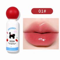 Meow Meow Cute Glossy Lip Tint: Clear, Long-lasting, Low Saturation Color for Students 2.5g