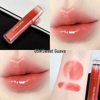 Keke Mood Heart-Shaped Mirror Gloss Lip Glaze: Moisturizing, Whitening, Versatile Color Balm for All-Day Wear