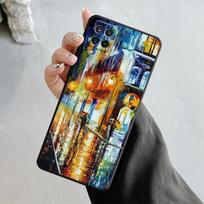 Eifelio bokšto meno tapybos peizažo dėklas, skirtas Samsung Galaxy A70 A70s A50 A30s A04s A20s A20e A02 A02s A03 A42 M31 M13 Shell Samsung M31 gray