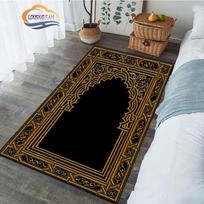 Religinis kilimas Turkiškas maldos kilimas Ramadano kilimas Malda moteriai Suasmeninti maldos kilimėlis Musulmonų kilimas Islamo kilimas religinis tikėjimas 40cm x 60cm gray