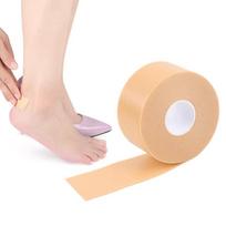 HONS pėdų priežiūros lipdukai Pirmosios pagalbos lankstūs vandeniui atsparūs lipdukai vandeniui atsparūs burbuliniai lipdukai 2.5cm*5m beige