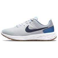 Nike Revolution 6 Next Nature Pure Platinum Thunder Blue Vyriški sportbačiai Pilki Tamsiai mėlyni Dėvėti mėlyni DC3728-009 45 white