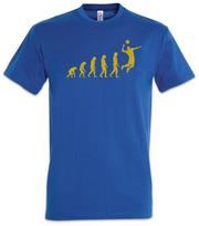 Volleyball Evolution Human Coach Player Fun Training Fitness Sport Unisex T-Shirt S