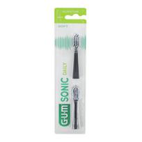 Gum Sonic Daily Refills Black Brush 2U white