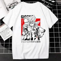 Karšti Jojo Bizarre Adventure Anime Marškinėliai Vyrams Kietas Printas Harajuku Japonija Manga Gatvės Drabužiai Unisex Marškinėliai Camisetas Madingi Marškinėliai Viršus S armijos žalia spalva