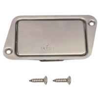 Stainless Steel Battery Box Electric Guitar Battery Holder Easy Installation Metal Texture Perfect for Various Models A