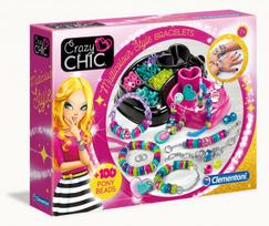 Apyrankių gamybos rinkinys Clementoni Crazy Chic Multicolor Style, 78415