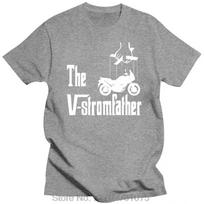 Men Clothing Japanese Motorcycles Oversized T-shirt Rally V-strom DL 650 1000 Fitness T Shirt Cotton Tshirt Tees Tops S
