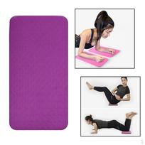 Pad Cushion Fitness Support Pilates Exercise Extra Padding Yoga Mats workout or home Purple Large