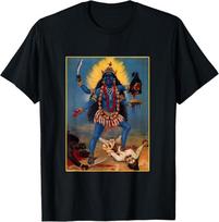 NAUJAS RIBOTO LEIDIMO Ma Kali Dieviškoji Motina Marškinėliai S-5XL Unisex Marškinėliai M