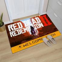 Red Dead Redemption 2 Print Doormat Anti-slip Area Rug for Living Room Bedroom Sofa Doormat Floor Carpet Decor 60cmx90cm