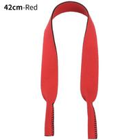 Sports Holder Band Glasses Strap Sunglasses Rope Neck Cord Eyeglasses String 42cm raudona