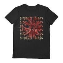 Stranger Things T-Shirt - Demogorgon Scream - Official Black S/S Tee in 5 sizes 3XL