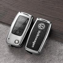 VOLKSWAGEN VW Automobilio Raktų Dėklas Dangtelis VW Volkswagen Polo Tiguan Passat B5 B6 B7 Golf 4 5 6 MK6 Jetta Beetle Eos Scirocco Up T