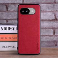 Case for Google Pixel 10A 10 Pro XL funda Soft TPU Master Hard Textile Leather Fashion Phone Cover Coqua for Pixel 10A Case for Pixel 10A raudona