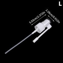 18/20 White Plastic Nasal Oral Spray Bottle Head Nozzle 360 Degree Rotating Elephant Trunk Mist Sprayer For Bottle L