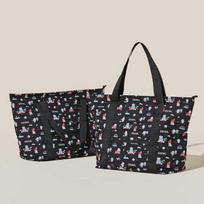 Official BT21 SEOUL EDITION 2nd Series Travel Folding Bag - Expandable & Packable K-Heritage Duffel
