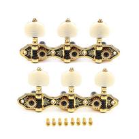 Guitar Tuning Machines 3R 3L Guitar Tuning Pegs Machine Heads Tuners String Tuning Peg Tuning Key Pegs Set for Guitar 1
