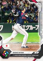 Topps NOW WBC Shohei Ohtani 2026 WBC Shohei memorable career WBC grand slam home WB4 [Trading Card] - Ohtani's  first run