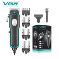 VGR V-123 Professional Men's High-power Corded Hair Clipper for Salon Electric Hair Clippers with Multiple Sizes Limited Combs and Adjustable Blades juoda
