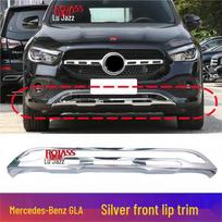 Mercedes GLA Galinio Bamperio Chromuotas Sidabrinis Apdailos Elementas - Tinka GLA180, GLA200, GLA220 (W247) Chromuota juosta Other Accessories [Contact Customer Service] black