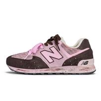 New Balance NB 574 Cushioning Low top Running Shoes Unisex Black Brown Pink U574LS2(Team1189-) D-Width 37
