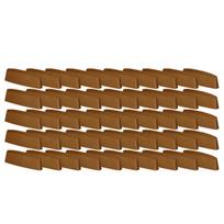 Drenažinis dangtelis PVC langams, ąžuolo spalvos, 36 mm, 50 vnt. rinkinys
