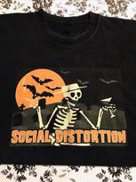 Social Distortion Skeleton Moon Rock Halloween Tee Men Women Shirt UU407 Unisex T-Shirt XL