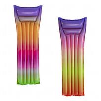 Pripučiamas paplūdimio čiužinys Bestway Rainbow, oranžinis/rožinis
