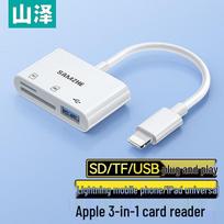 SAMZHE iPhone SD/TF Card Reader Adapter