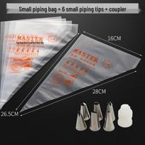 GLACIER Disposable Food-Grade Piping Bags